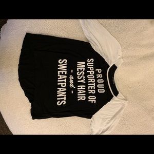 Graphic baseball style t shirt